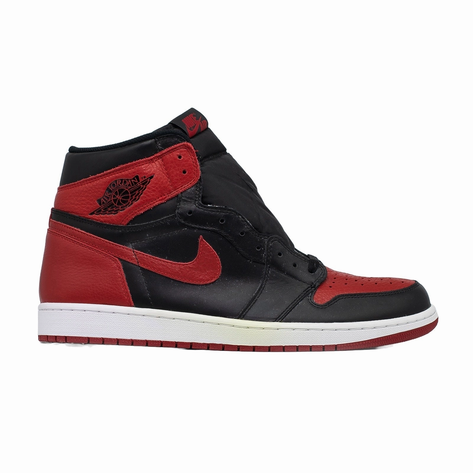 windproof upper shoes running shoes with memory foam Air Jordan 1 High, Banned (2016)