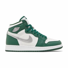 Air Jordan 1 High (GS), Gorge Green tropical - climate shoes running in a geothermal area shoes
