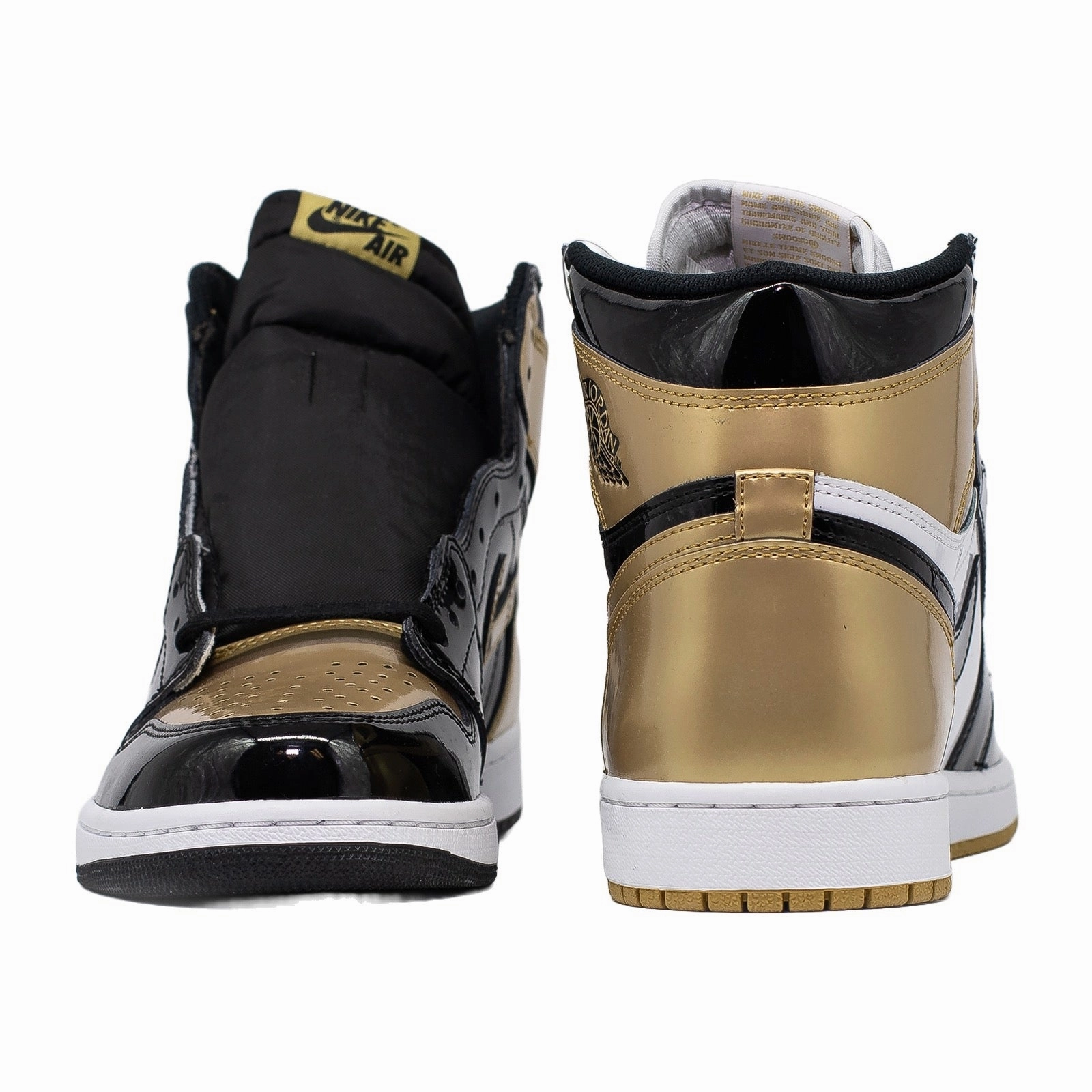 Air Jordan 1 High, NRG Gold Toe mid - top height single - colored