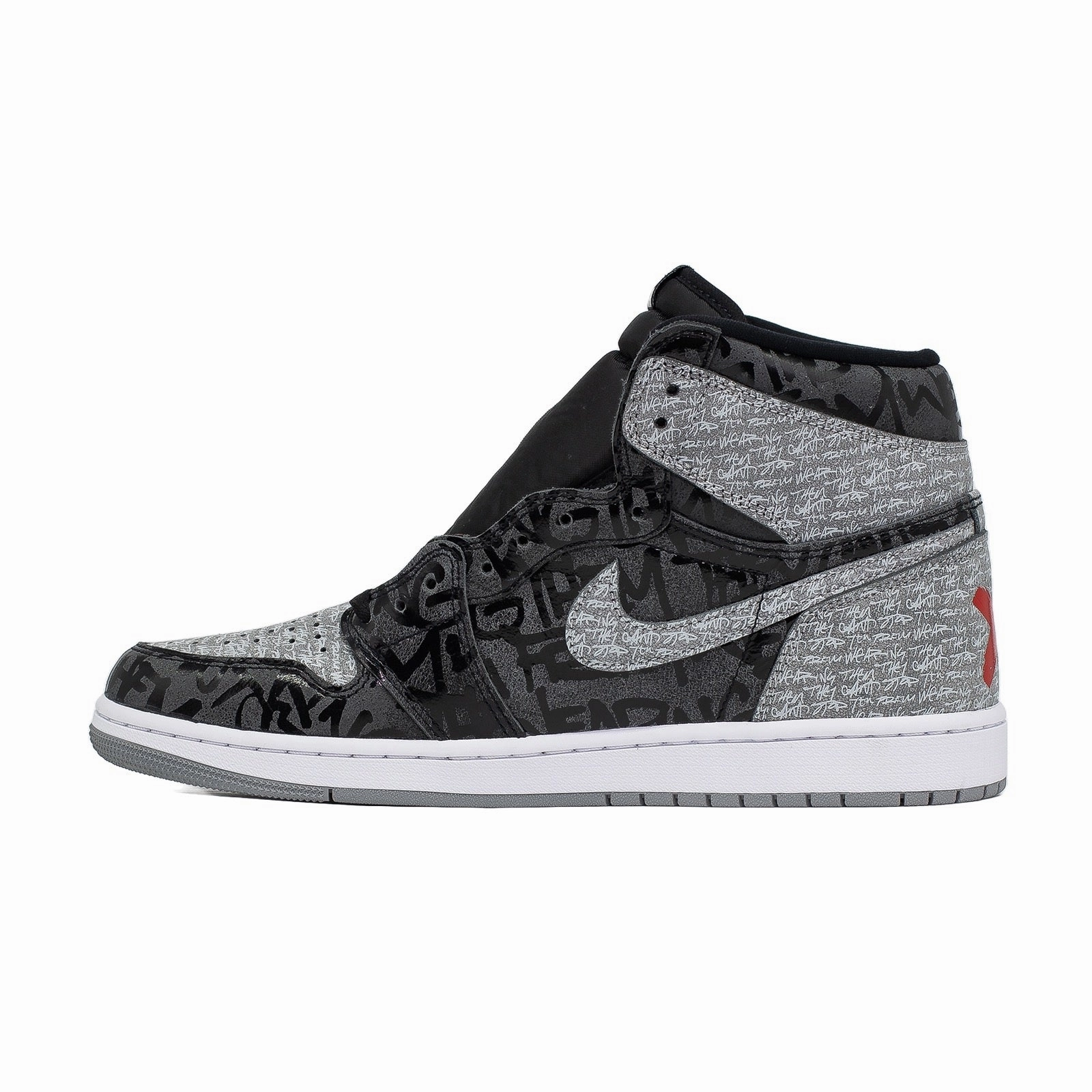 group running shoe function Air Jordan 1 High, Rebellionaire