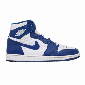 toe spacer running on a dirt track shoes Air Jordan 1 High, Storm Blue