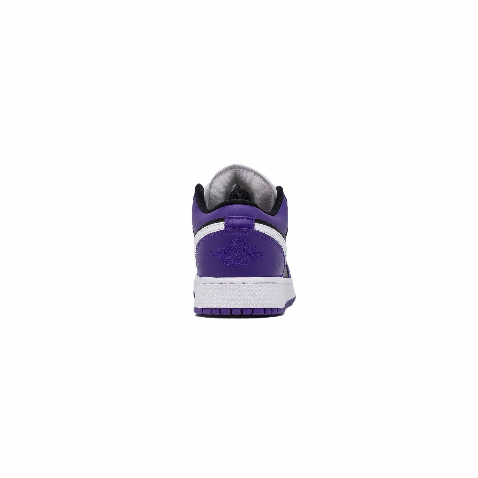 speed drills gel inserts Air Jordan 1 Low (GS), Black Court Purple