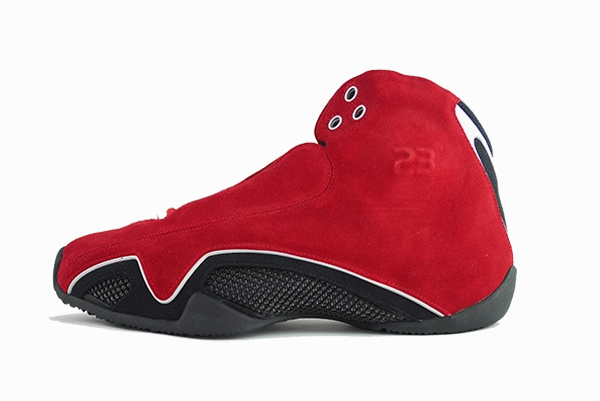 Air Jordan 21 "Red Suede" Elegant Finish