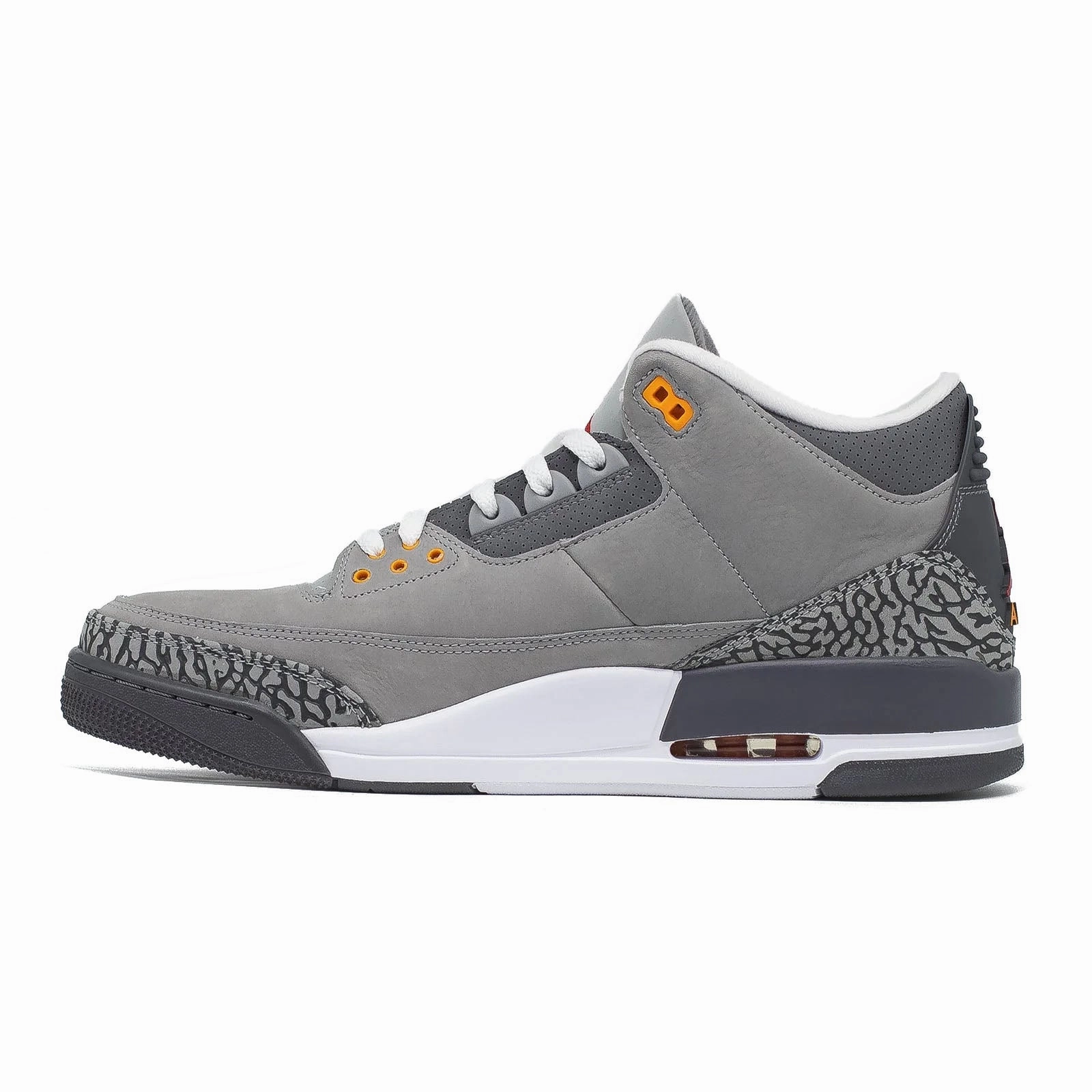 parade - themed running gear running on hard surface Air Jordan 3, Cool Grey (2021)