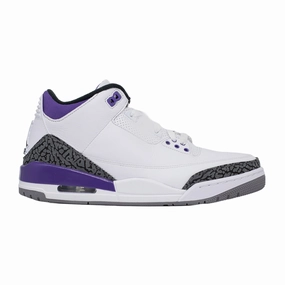 Air Jordan 3, Dark Iris carbon - fiber shoes Comfort Padding