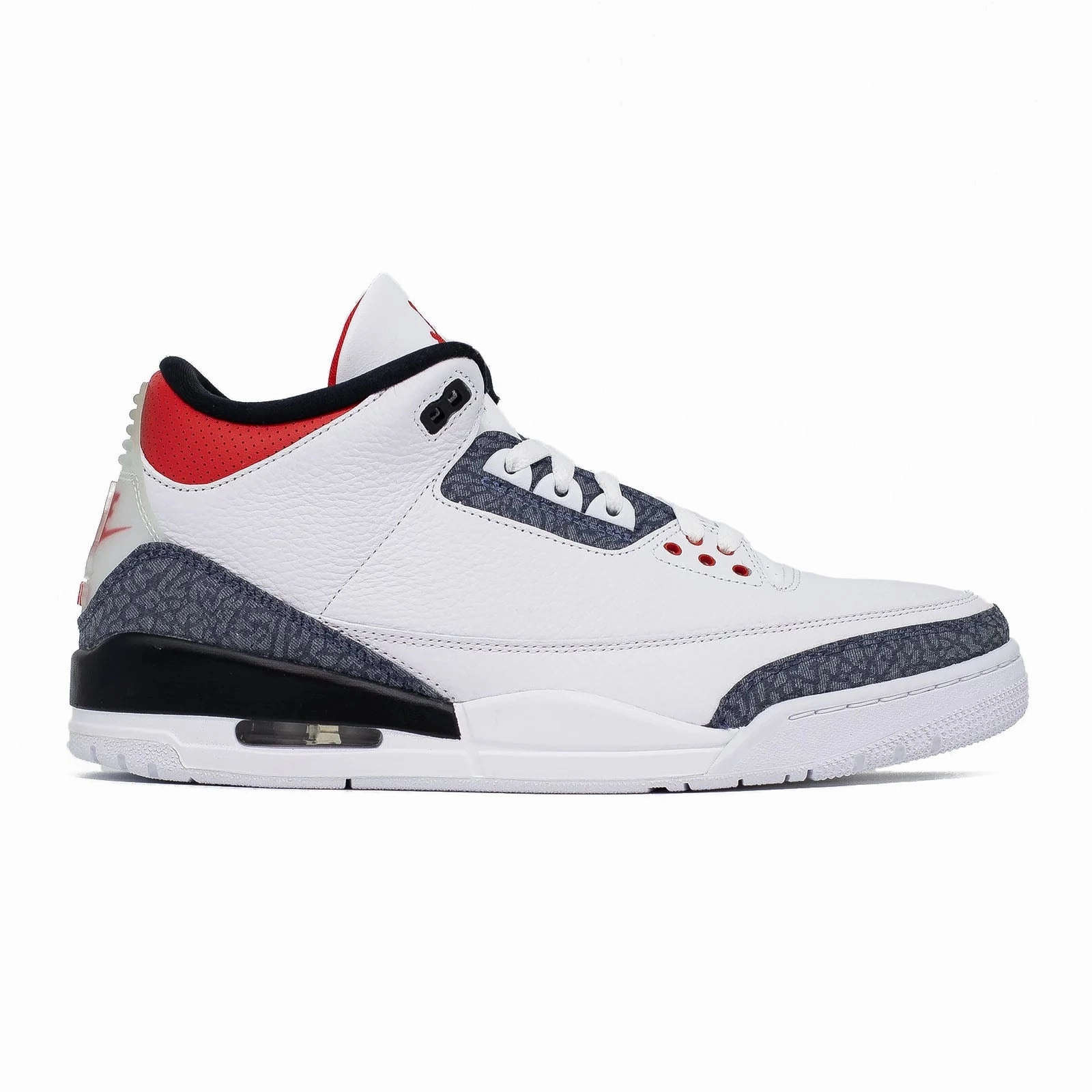 Air Jordan 3, Denim SE Fire Red Heat - resistant