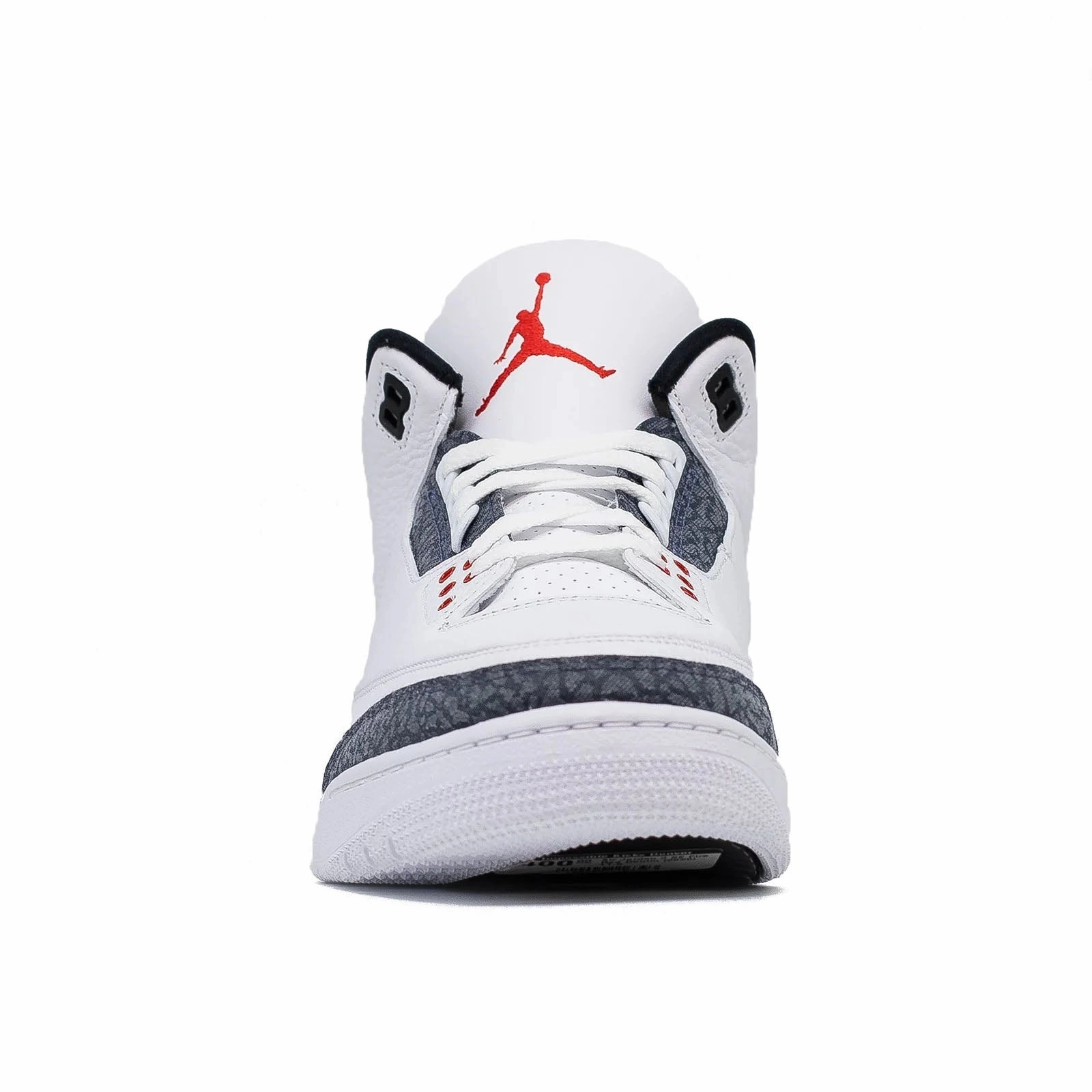 Air Jordan 3, Denim SE Fire Red asphalt shoes
