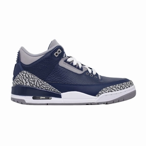 long - distance running option loose - fit Air Jordan 3, Georgetown