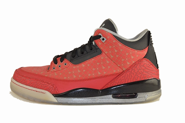 Foot - stability shock - absorbing shoe attributes Air Jordan 3 "Doernbecher"