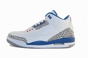 Air Jordan 3 "True Blue" knee - high sock advanced - level running shoes