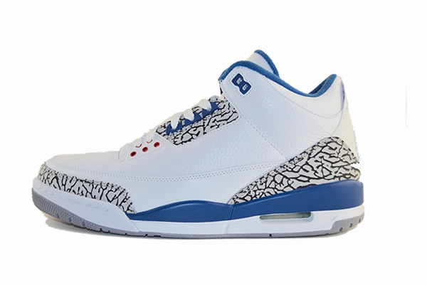 breathable - mesh - upper shoes practice shoes Air Jordan 3 "True Blue"