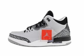 multi - density midsole Air Jordan 3 Retro "Wolf Grey"