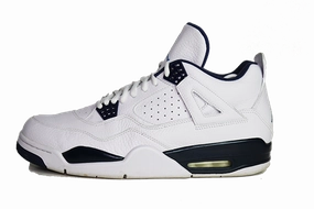 glossy running shoes Air Jordan 4 "Legend Blue"