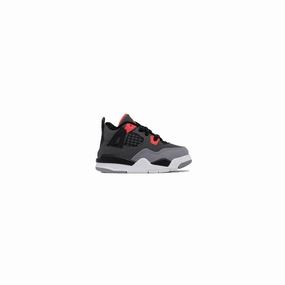 narrow - fit shoes indoor - track running shoes Air Jordan 4 (TD), Infrared