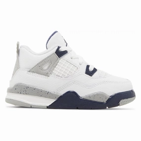 Air Jordan 4 (TD), Midnight Navy High-top Senior - runner