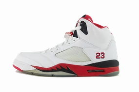 Air Jordan 5 "Fire Red" (2006) EasyToClean running with a GPS watch