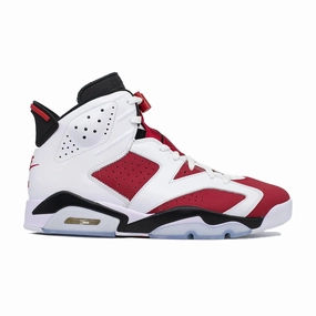 Air Jordan 6, Carmine (2014) logo - hooked - and - looped shoes