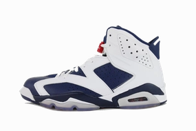 Air Jordan 6 "Olympic" running on gravel shoes