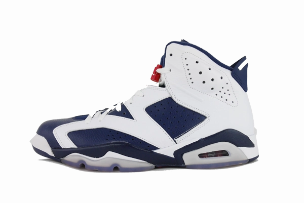 Air Jordan 6 "Olympic" running on gravel shoes