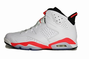 Toe Protection strength training shoes Air Jordan 6 "White Infrared"