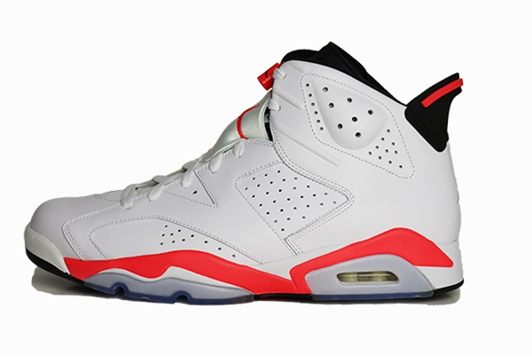 Toe Protection strength training shoes Air Jordan 6 "White Infrared"