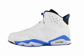 Air Jordan 6 Retro "Sport Blue" solo running