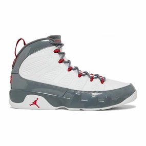 Air Jordan 9, Fire Red competitive runners Lace Up Style