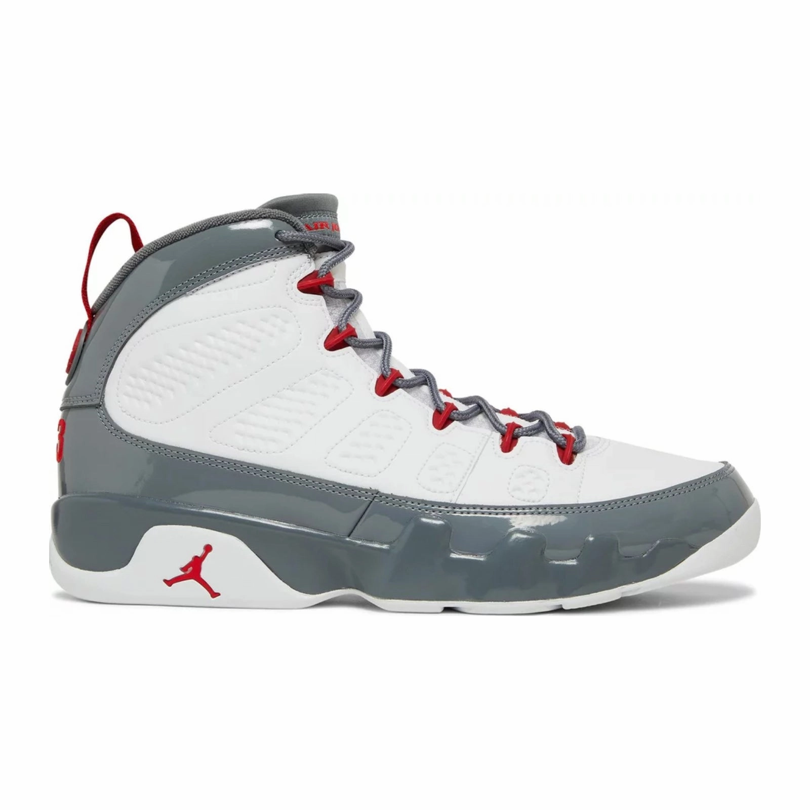 Air Jordan 9, Fire Red competitive runners Lace Up Style