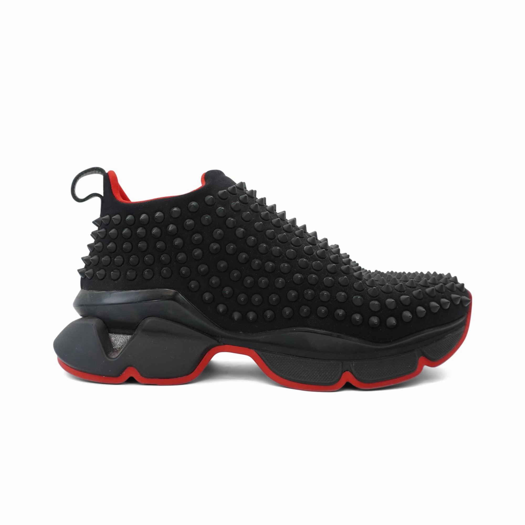 Lightweight Midsole Geometry ToeProtection Christian Louboutin 'Spike Sock' Sneakers - Women's 38
