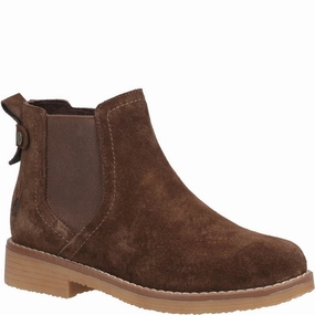 Hush Puppies Maddy Ladies Ankle Boots Snug Lining