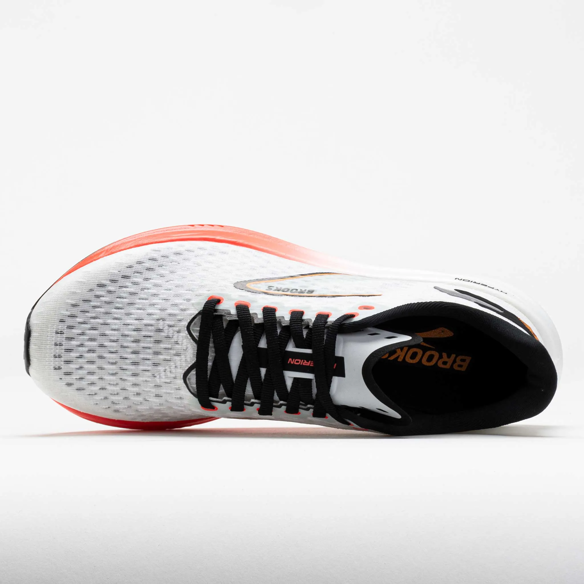 slip - resistant shoes impact - resistant running shoes Brooks Hyperion Men's  Blue/Fiery Coral/Orange