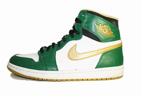 Air Jordan 1 "Celtics" Supportive Design moisture - wicking advantage