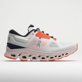 On Cloudstratus 3 Women's  Undyed White/Sand Stretchable Tongue RubberOutsole