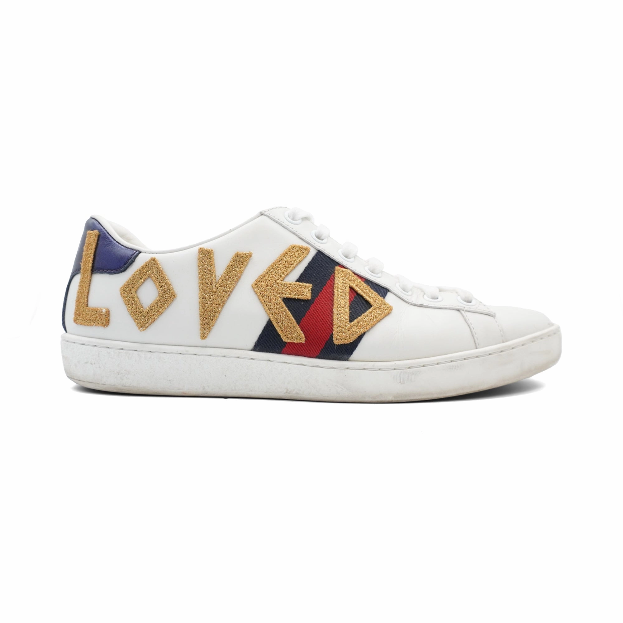 Gucci 'Loved Ace' Sneakers - Women's 36.5 Effortless Walk Travel Friendly