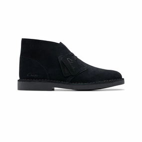 Womens - Desert Boot Evo. Black Suede Nature Ready