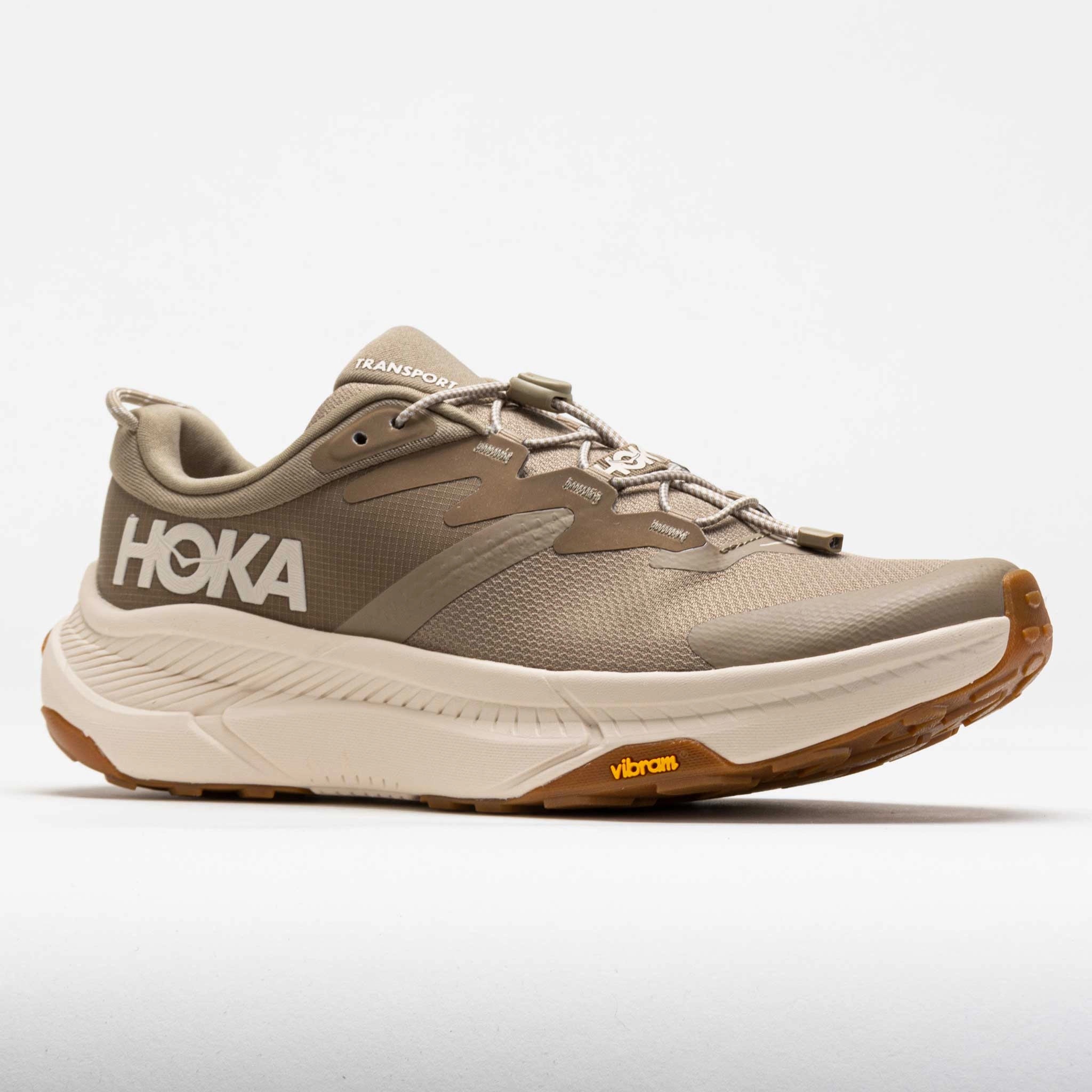 solo runs high-top shoes HOKA Transport Men's  Dune/Eggnog