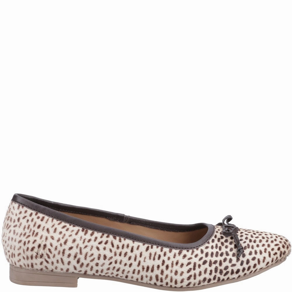 Running Comfort Hush Puppies Naomi Suede Ballet Shoes