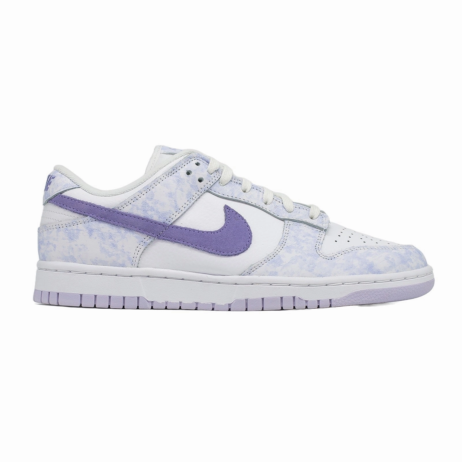Women's Nike Dunk Low, OG Purple Pulse Pull On Design Padded Arch