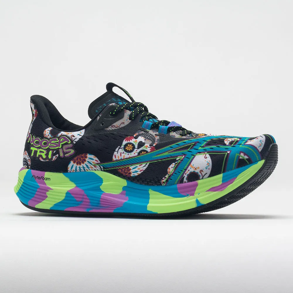 ASICS Noosa Tri 15 Day of the Dead Men's  Black/Island Blue daily - runner Smart Features