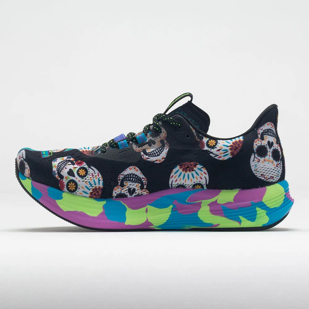 reflective running shoes ASICS Noosa Tri 15 Day of the Dead Men's  Black/Island Blue