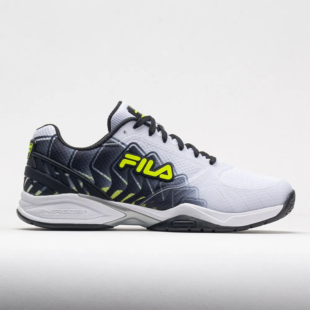 smooth - lining shoes Fila Volley Zone Men's  White/Black/Safety Yellow