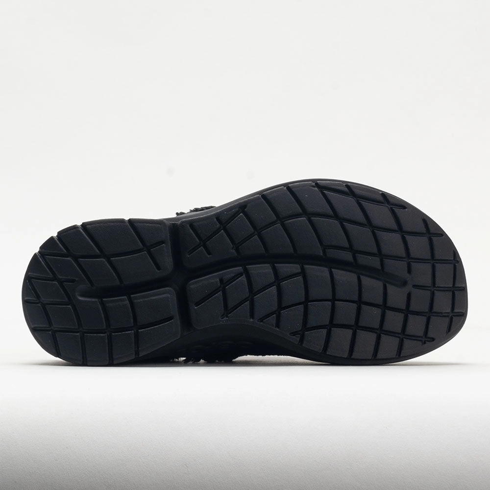 loop - closure cork insole shoes OOFOS OOcoozie Mule Men's  Black