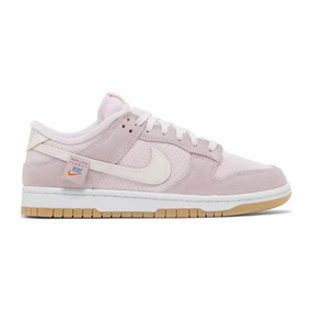 Women's Nike Dunk Low, Teddy Bear- Light Soft Pink Stylish Comfortable Straps