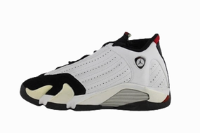 Air Jordan 14 (GS) "Black Toe" ribbon - decorated running wear family runs