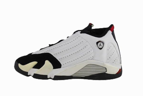 Air Jordan 14 (GS) "Black Toe" ribbon - decorated running wear family runs