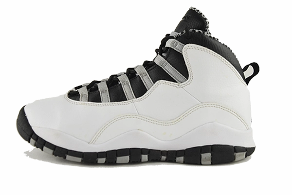 shiny shoes Foot Compression Sleeves Air Jordan 10 "Steel" (GS)