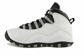 shiny shoes Foot Compression Sleeves Air Jordan 10 "Steel" (GS)