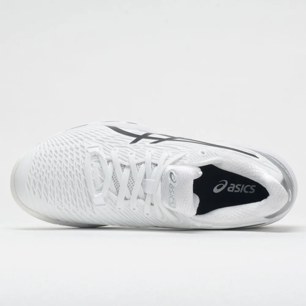 ASICS Solution Speed FF 2 Women's  White/Black Pro - grade wide - fit - for - wide - feet shoes