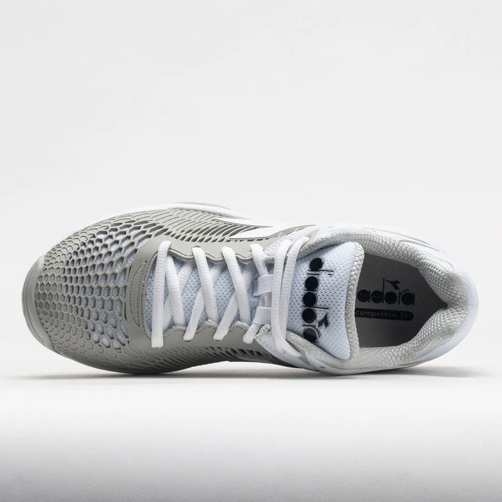 Diadora Speed Competition 7  AG Women's  White/Black/Silver DD slow - paced shoes LightReflective