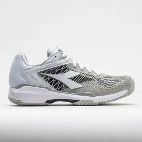 Diadora Speed Competition 7  AG Women's  White/Black/Silver DD carbon - fiber plate zipper - closure shoes